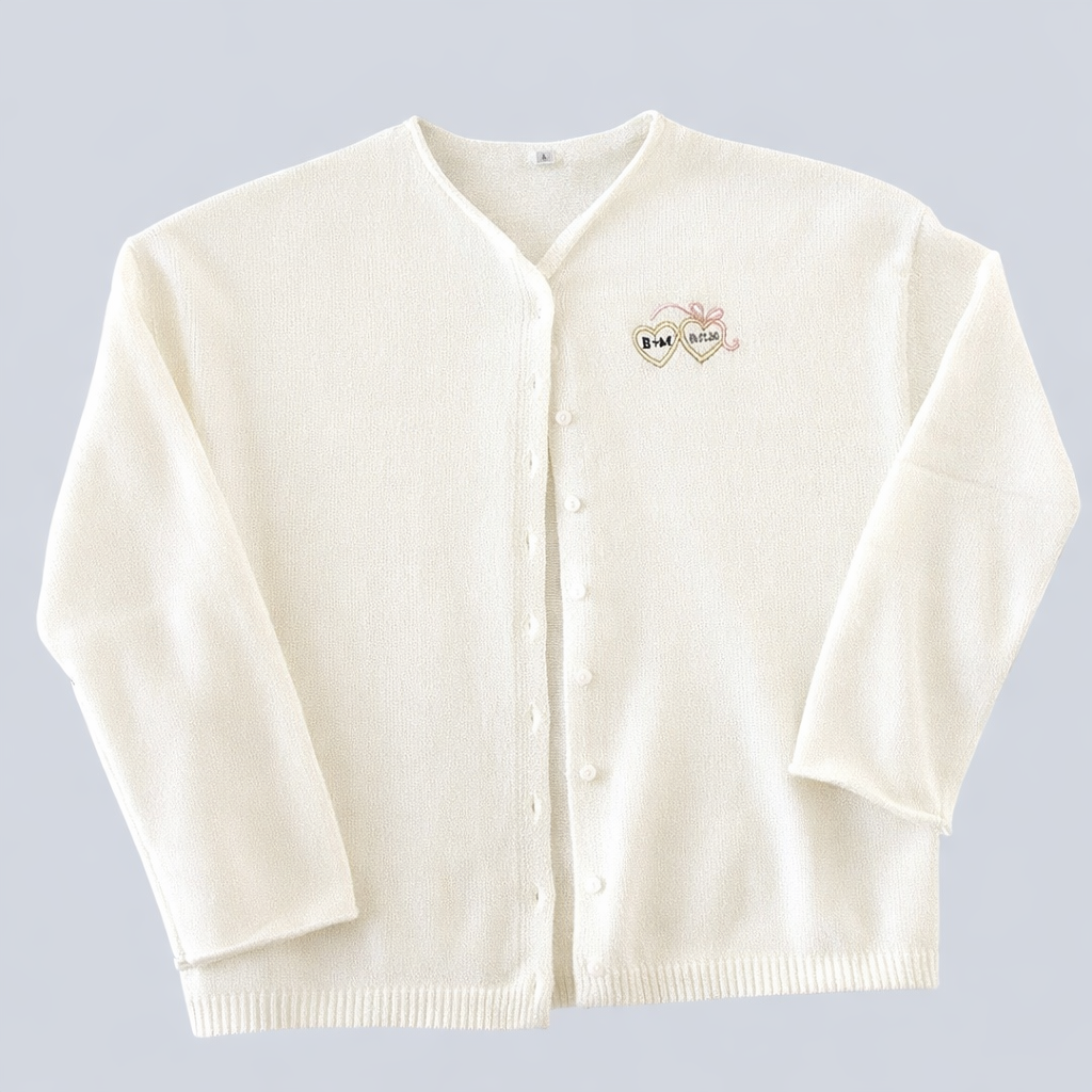 Personalized Keepsake Cardigan – Gemini Fusion