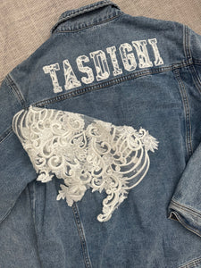 Wedding Dress Keepsake Denim Jacket Gemini Fusion Wedding Dress Keepsake Denim Jacket Gemini Fusion