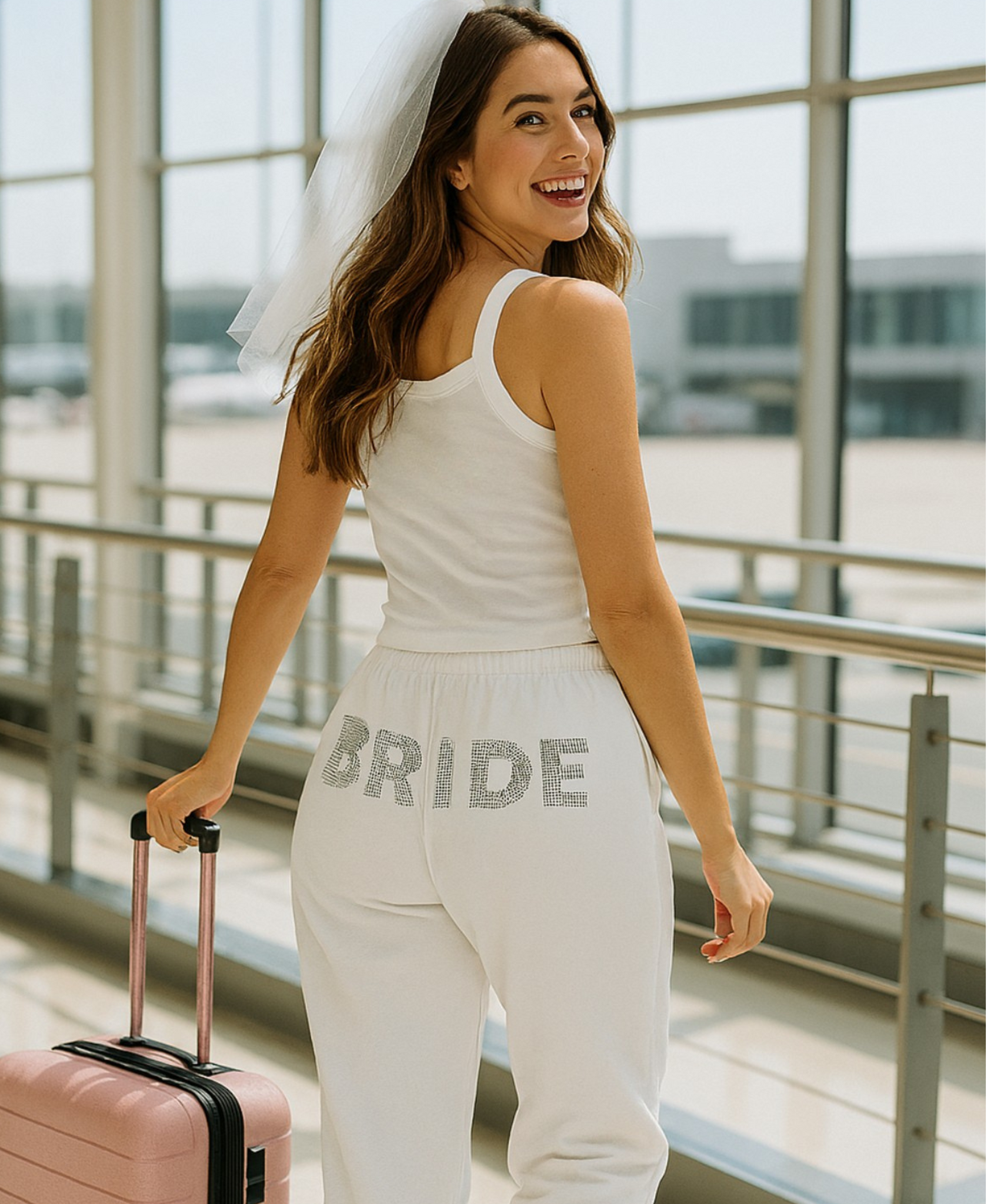 Rhinestone Bridal SweatPants