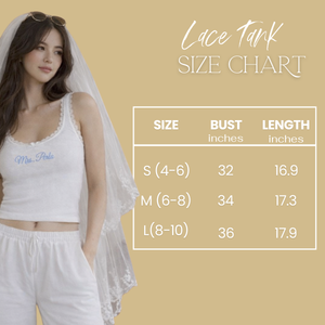 Mrs. Lace Crop Tank – Gemini Fusion