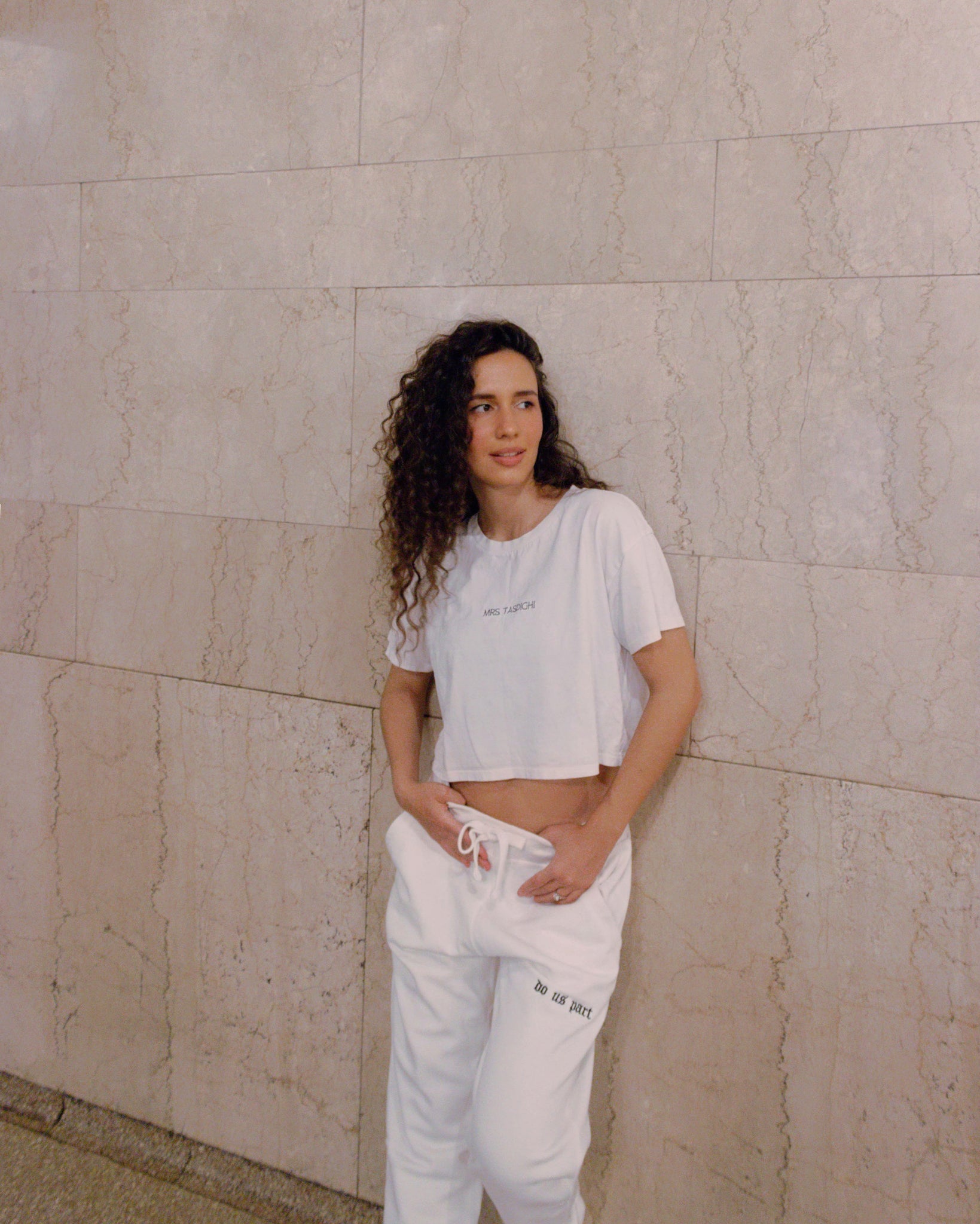 Karina- Embroidered Sweatpants