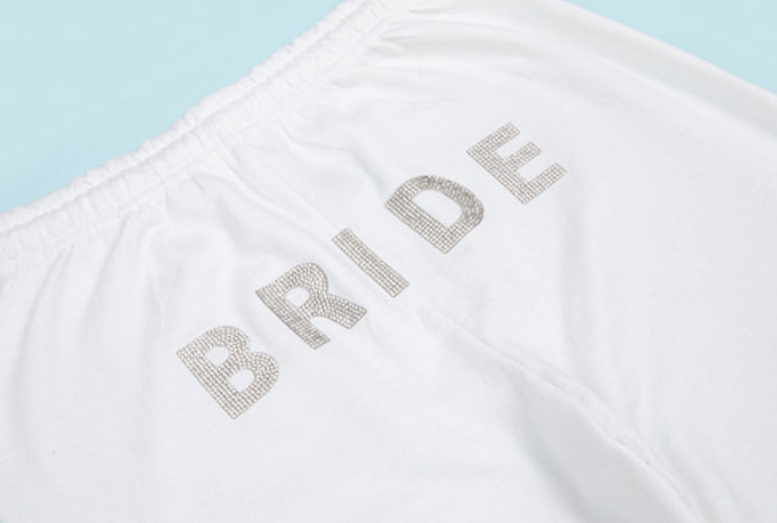 Rhinestone Bridal SweatPants