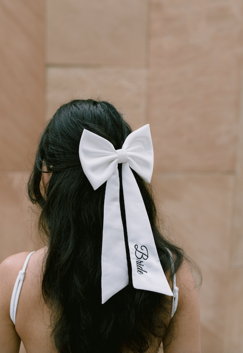 BRIDE Hair Bow