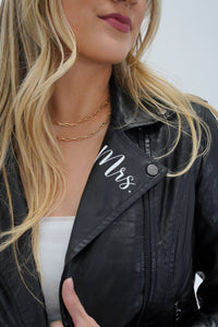 Kassidy- Plain Leather Jacket
